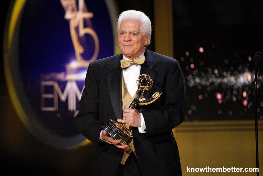 Bill Hayes at award ceremony