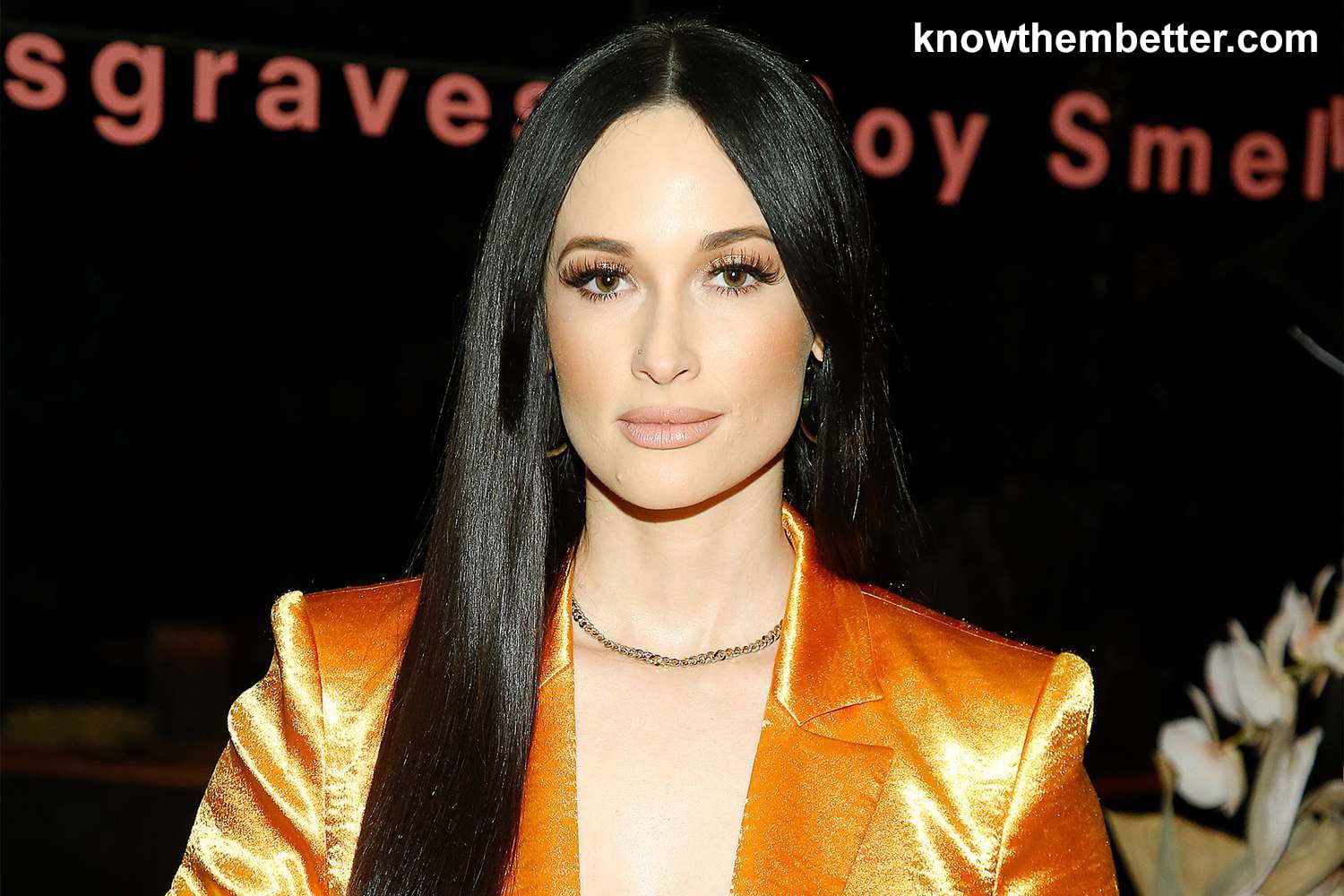 Kacey Musgraves at a function.