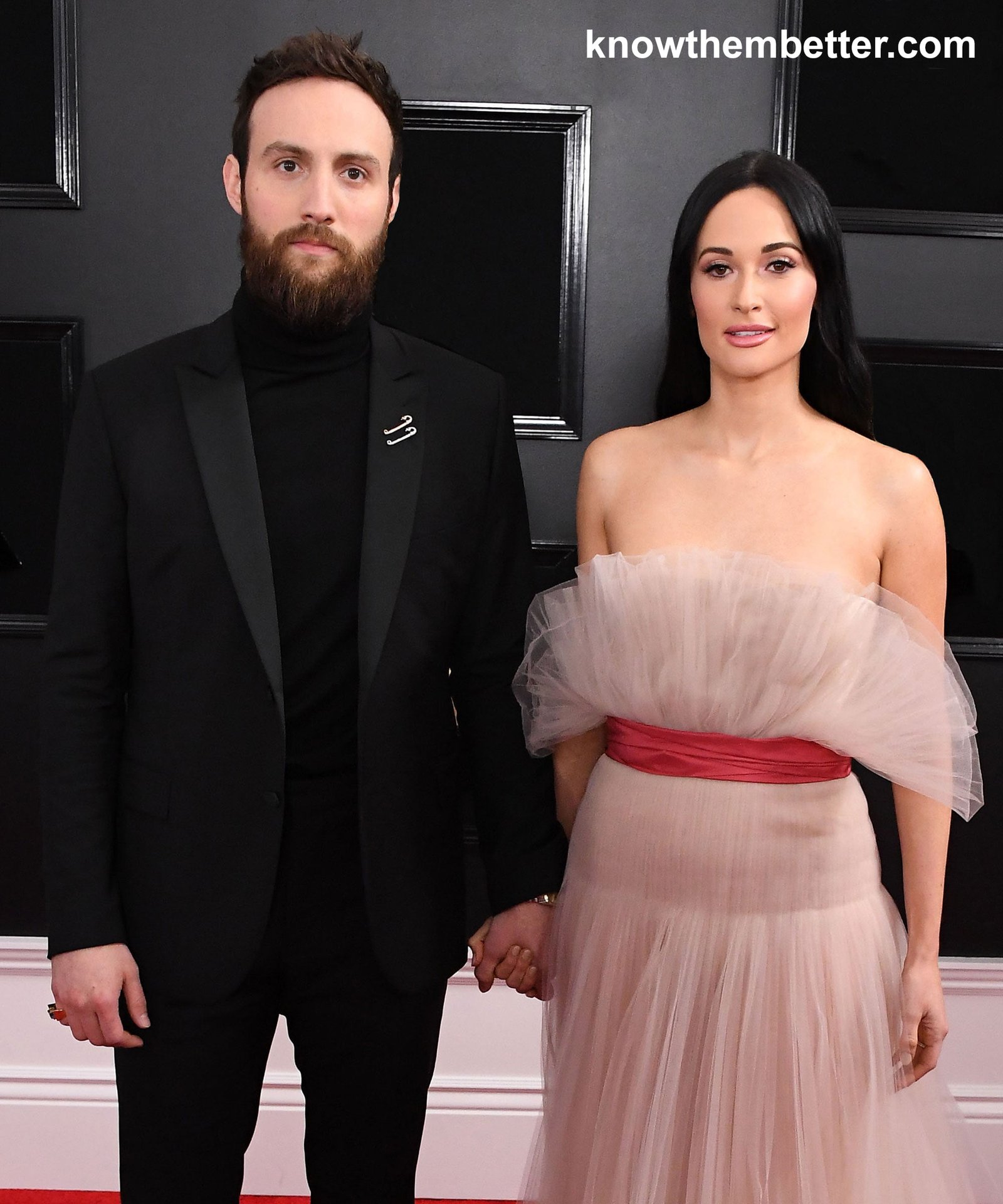 Kacey Musgraves with her ex husband Ruston Kelly.