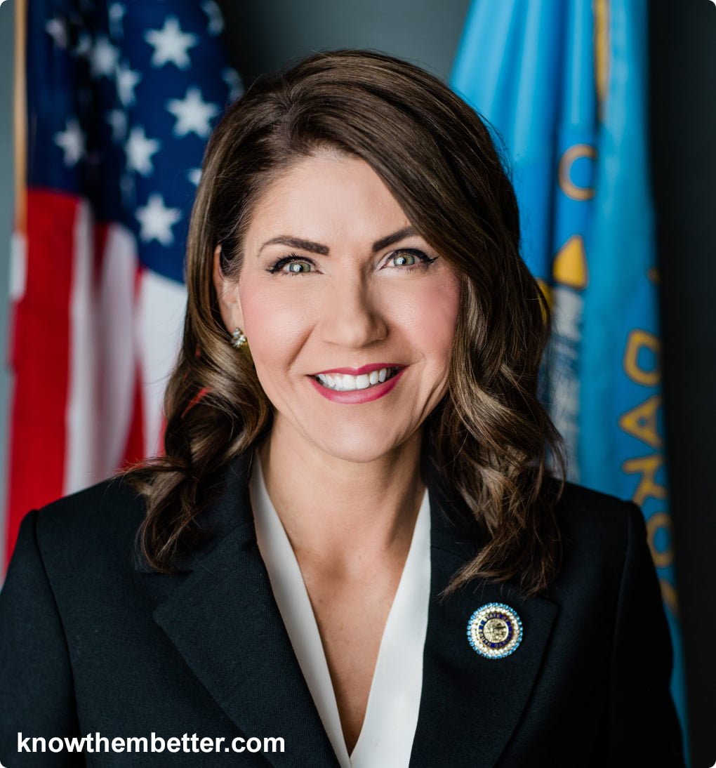 Kristi Noem First Woman Governor Of South Dakota.