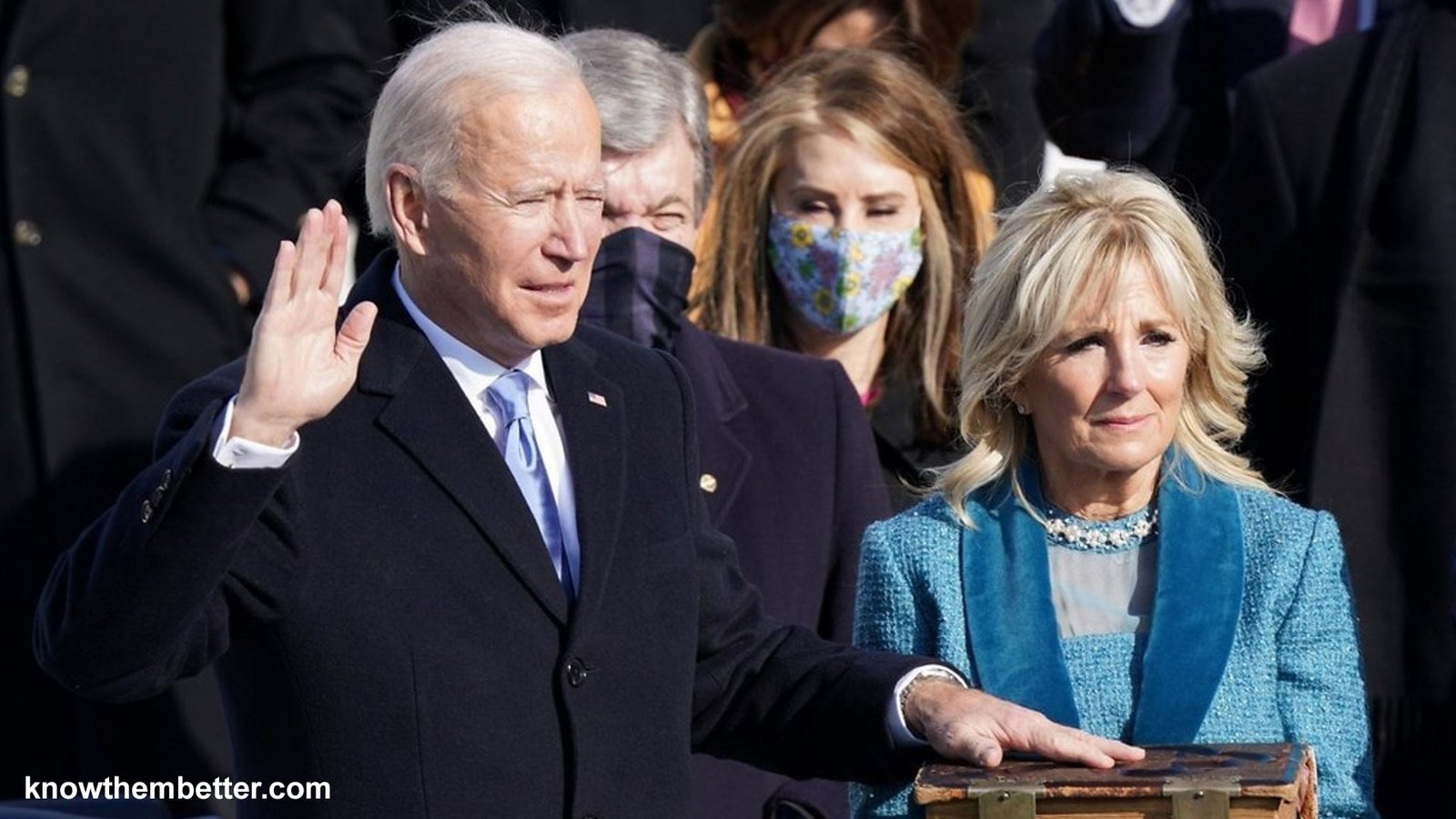 Joe Biden taking oath as President