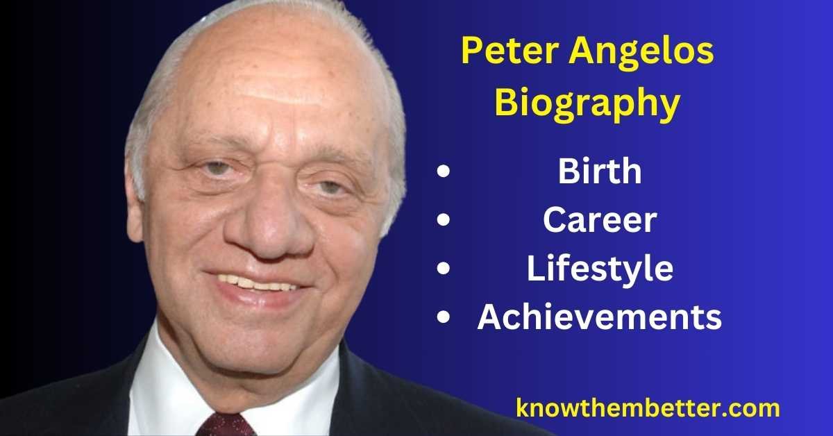 Peter Angelos: Birth, Personal Life, Family, and Career